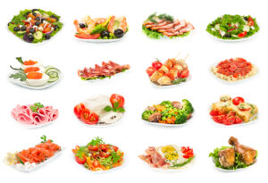 たくさんの食べ物